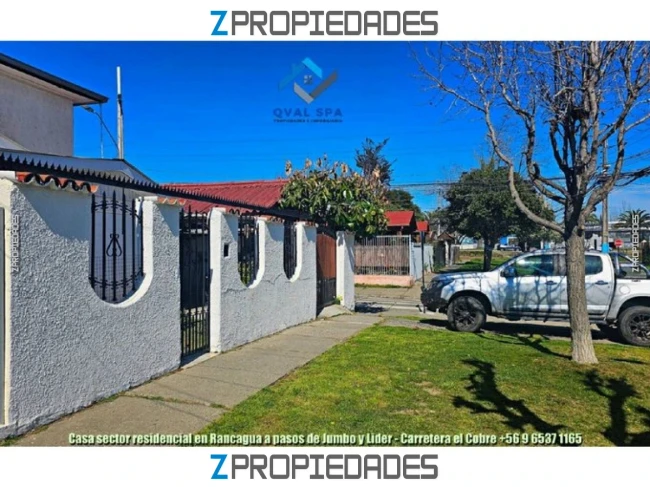 Venta de Casa Rancagua, Villa Los Lirios