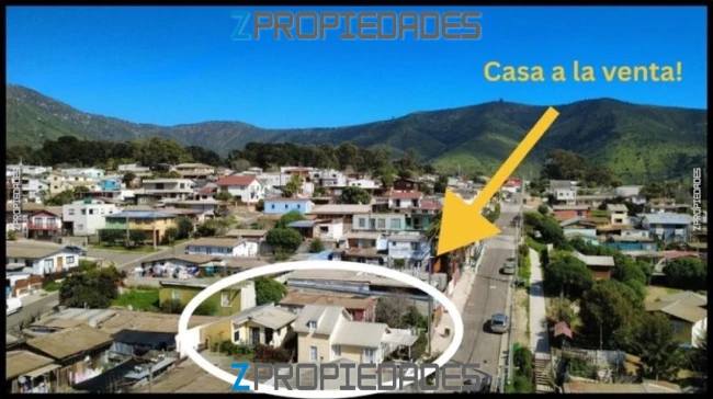 Venta de Casa Papudo, la capilla, papudo