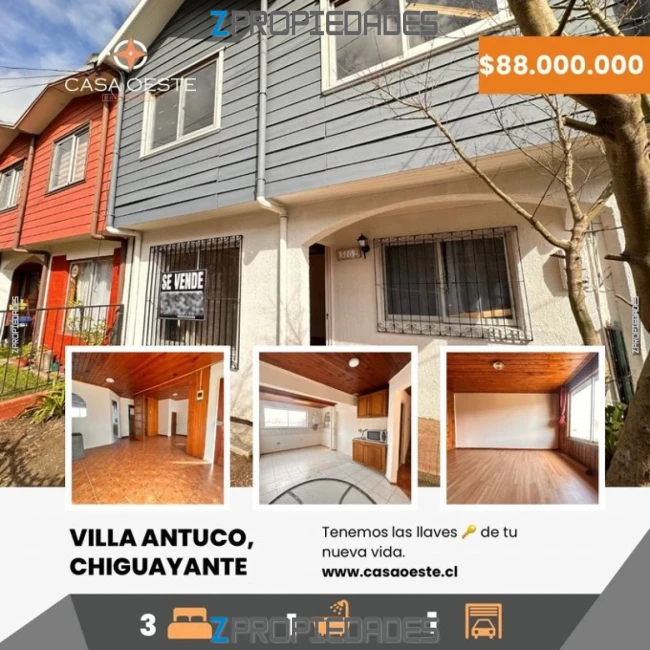 Venta de Casa Chiguayante, san martin 3152