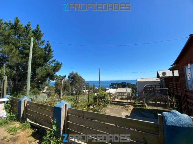 Venta de Casa  Pelluhue, vista privilegiada al mar