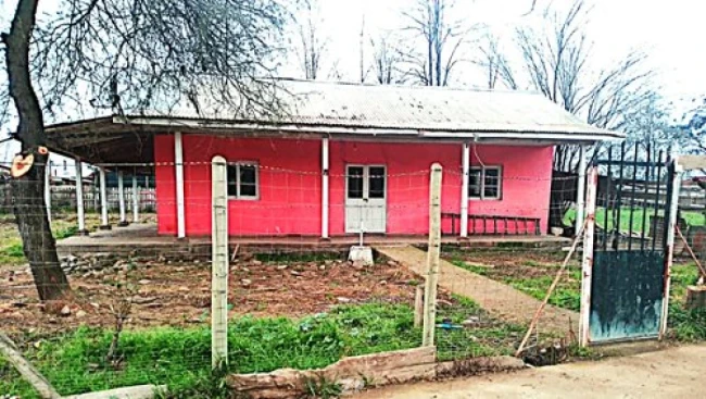 Casa de adobe (1940) recubierta en cemento