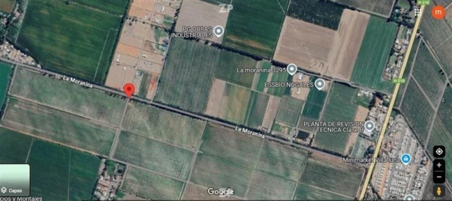 Parcela  acceso privado,camino a la Moranina