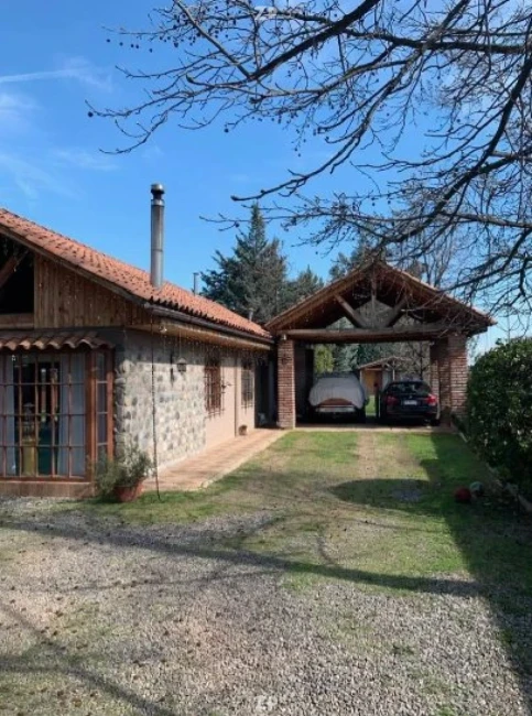 Parcela con Preciosa casa impecable estilo chilena