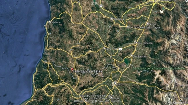 Parcela de 5.628 m² en el Valle de los Artistas