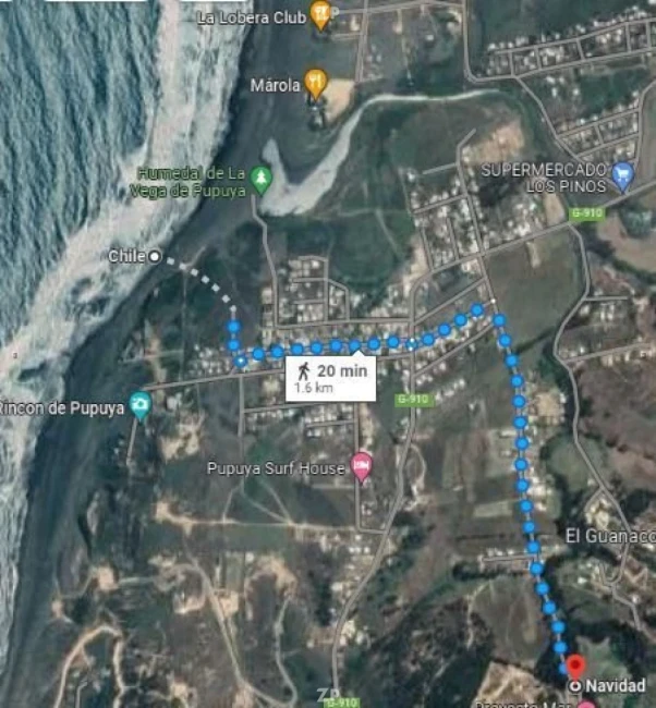 Parcela vista al mar y Lobera de Pupuya