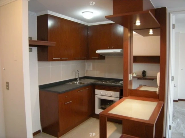 Departamento con cocina amoblada y equipada