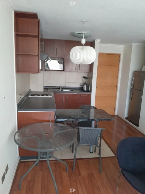 Departamento con Cocina americana y encimera 