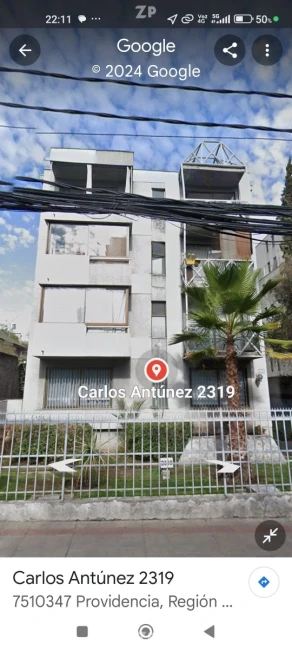 Departamento en Carlos Antunez con Los Leones