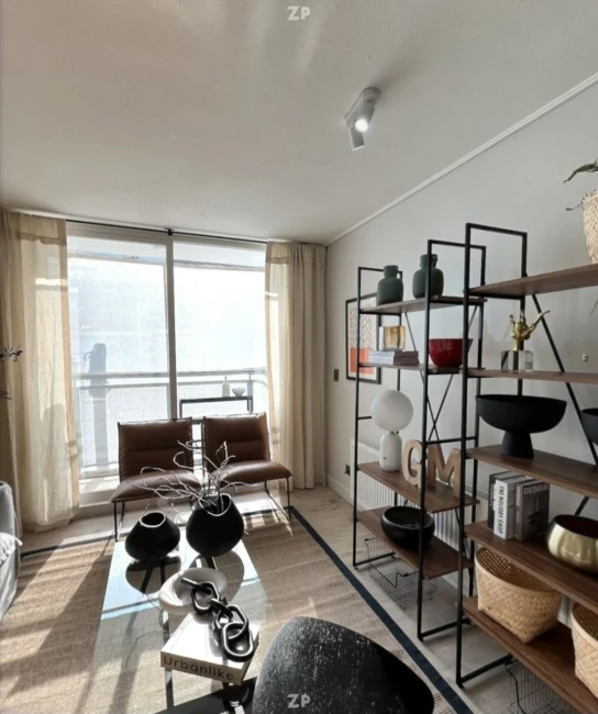 Arriendo moderno departamento nuevo en Providencia