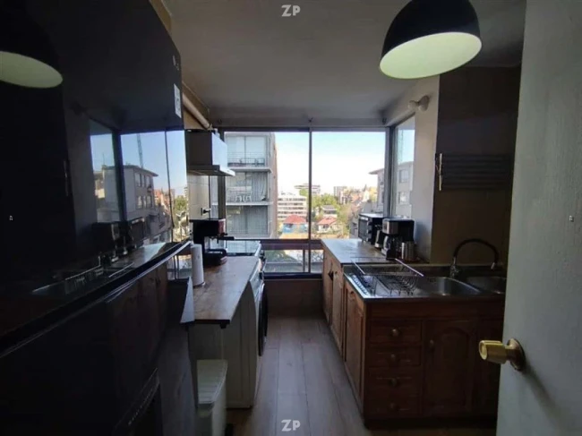 Departamento AMOBLADO, en la comuna de Providencia