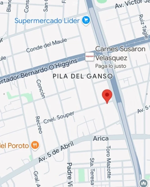 Departamento A pasos Metro Padre Hurtado