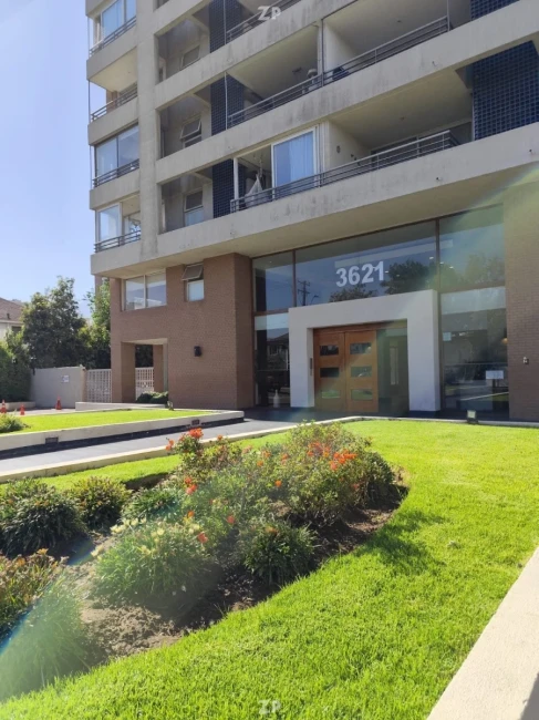 Depto sector residencial terraza con vista libre