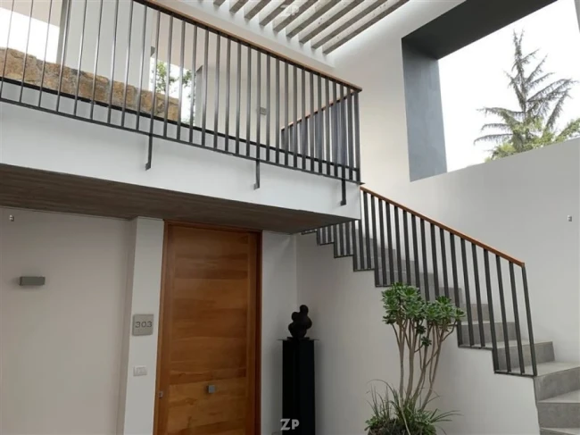 Departamento con arquitectura de vanguardia