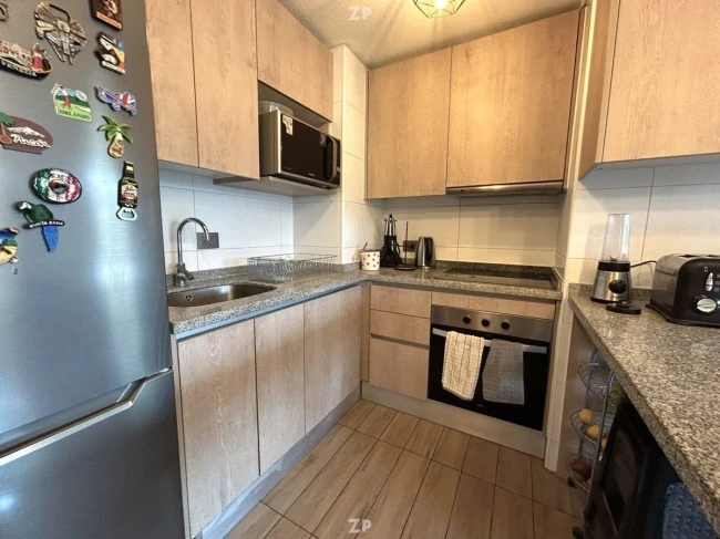 Este departamento de 58 m2 ofrece espacios amplios