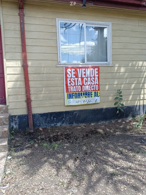 En venta Casa en sector millaray para remodelar, con jardin y patio