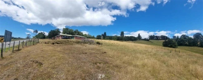 Se vende parcela de 7000 mtr2, con casa el a localidad de Tey