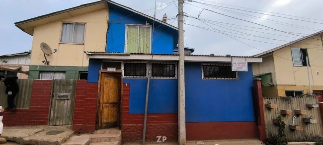 En venta casa en Los Vilos. 78 mts2 todo construido