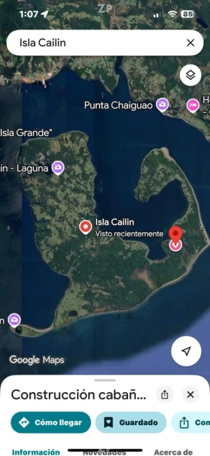 EN VENTA | Terreno con construcción en Isla Cailín, Chiloé