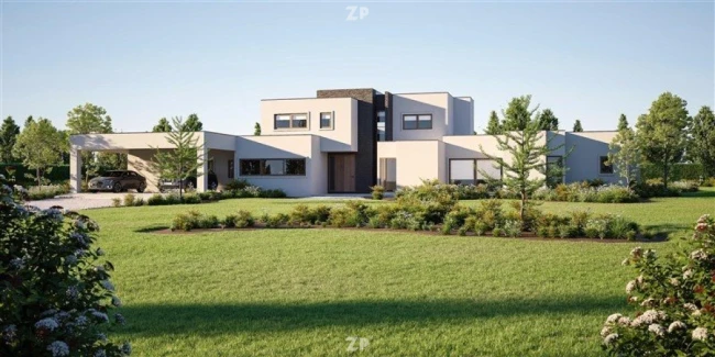 En venta moderna y espectacular casa mediterránea