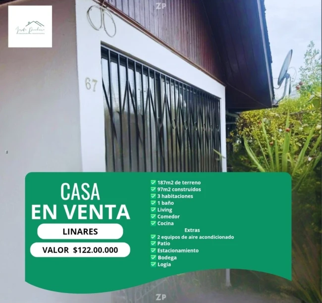 En venta Casa en venta calle Esperanza Linares