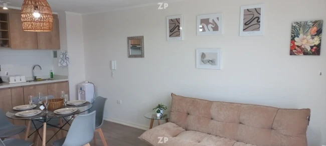 Arriendo depto amoblado 2D-2B | Piso 6 vista despejada | Estacionamiento | Peñue
