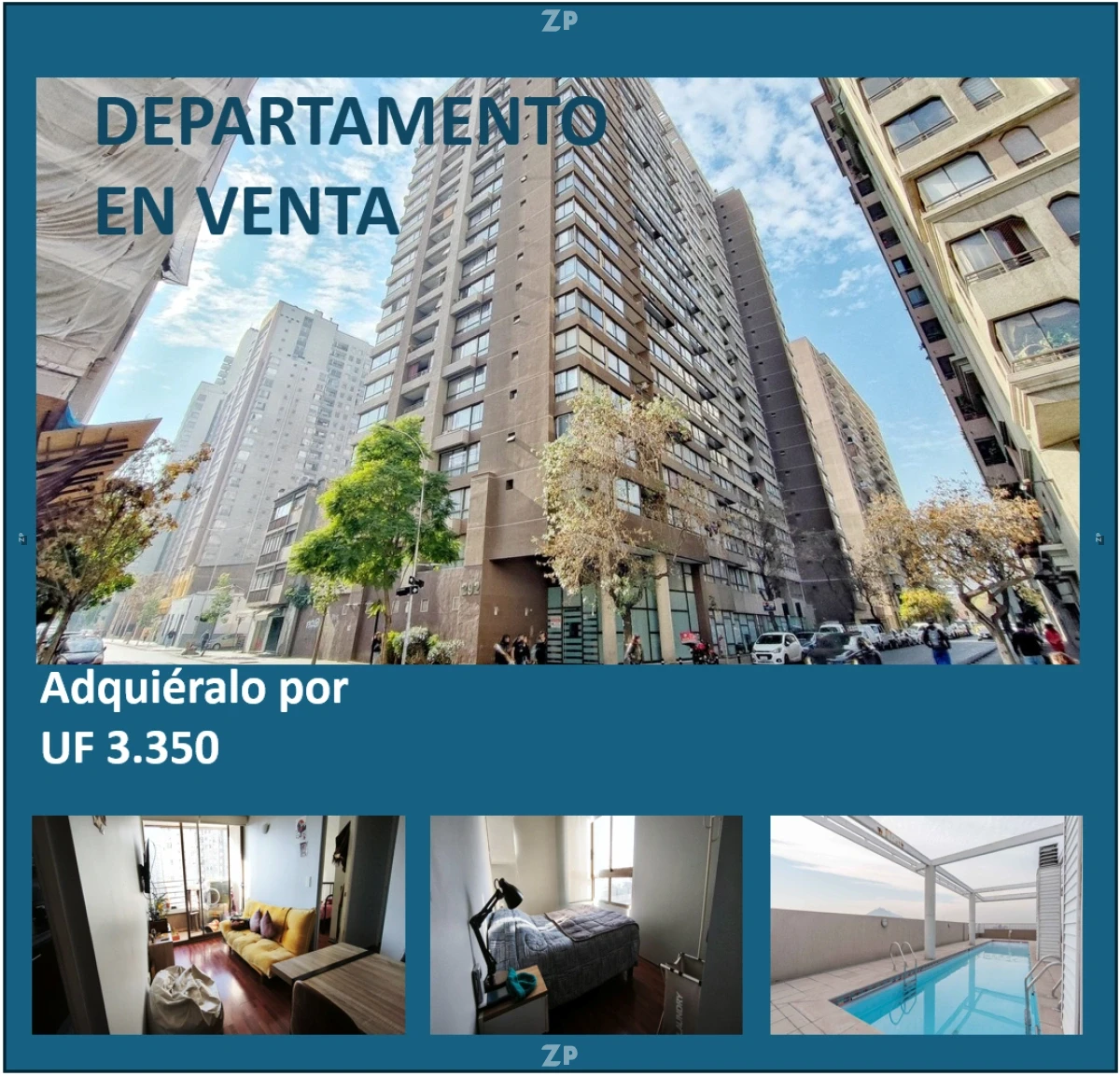 Departamento en Venta 2D 2B y Estacionamiento