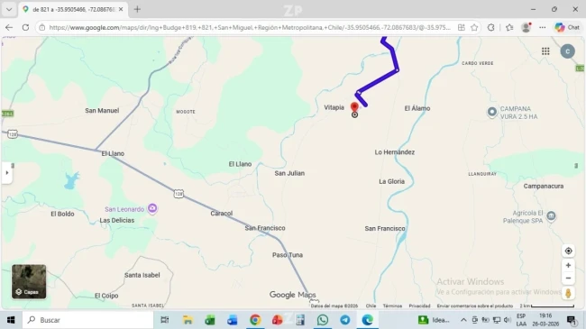 VENDO PARCELA 5.000 MTS2
