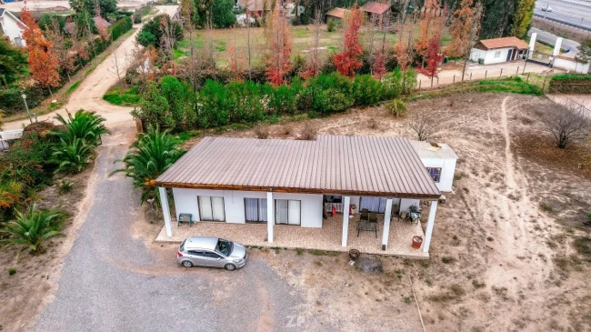 Parcela de 5.200 m² ubicada en condominio don benedicto, Peñaflor,