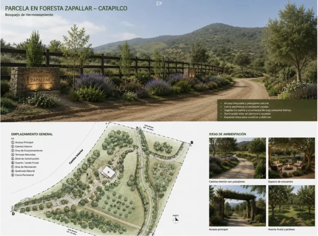 Parcela Premium En Foresta Zapallar | Seguridad, Naturaleza