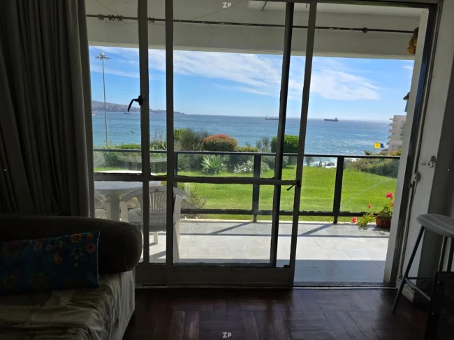 Departamento en Venta Frente al Mar en Cerro Castillo Viña del Mar