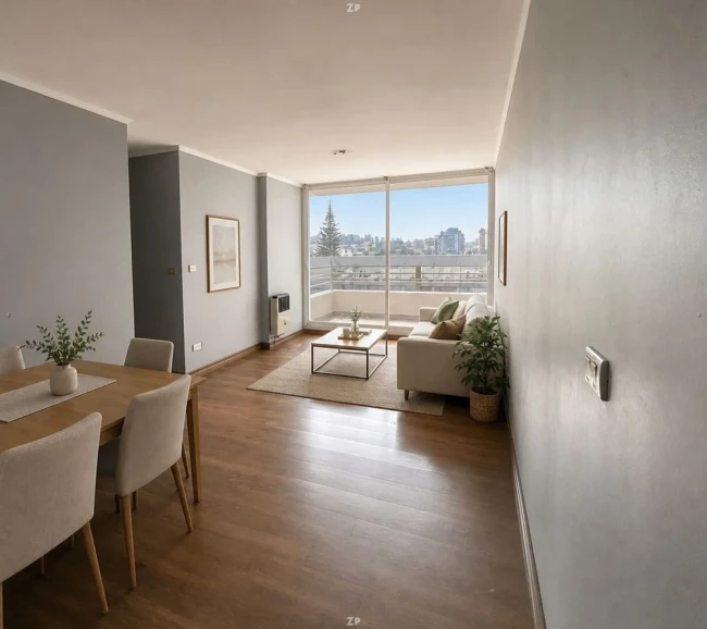 Departamento en Venta en Viana, Cerca de Plaza Vergara, Viña del Mar | 2 Dormito