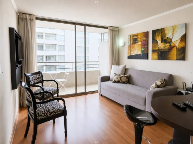 Departamento Amoblado en Venta en Álvarez | 1 Dormitorio y Terraza
