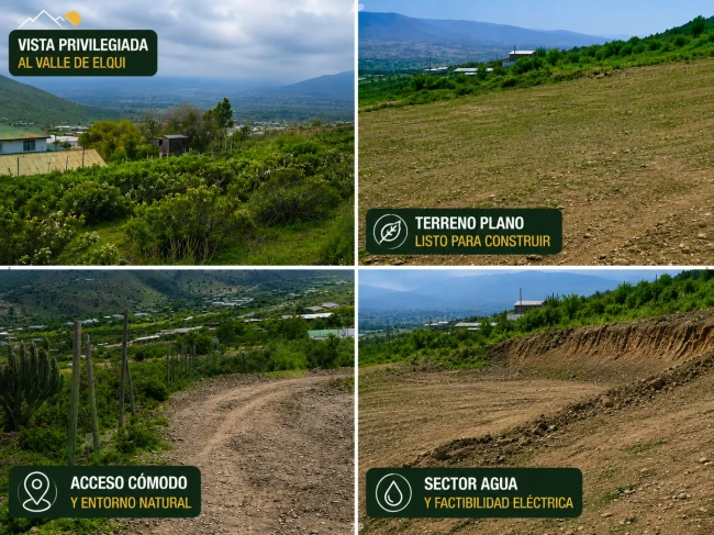 Parcela de 5.000 m² en La Serena | Agua, luz y ROL propio