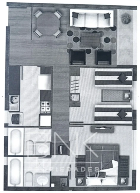 Departamento en Venta 2D 2B