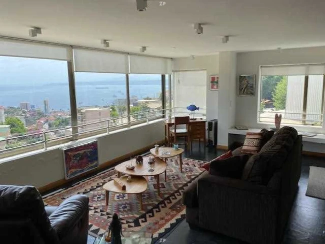 Departamento Monoambiente en Venta en Valparaíso | Amoblado, Vista a la Bahía