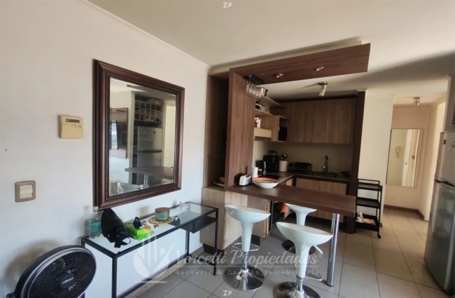 DEPARTAMENTO AMOBLADO EN ARRIENDO – Metro Santa Isabel