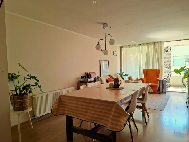 Dúplex 84 m², 2 terrazas y estacionamiento, Plaza Ñuñoa