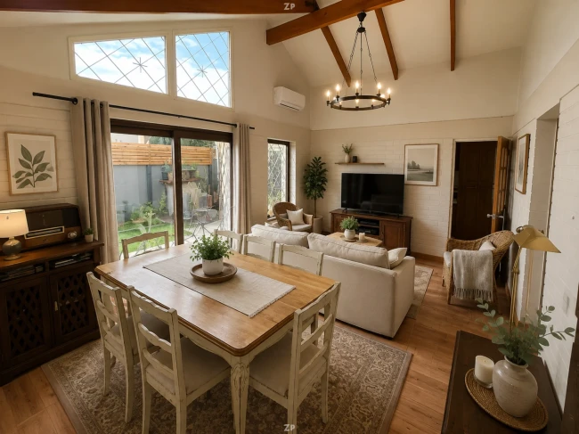 Arriendo casa Puente Alto, jardin, 3 dormitorios, 1 piso