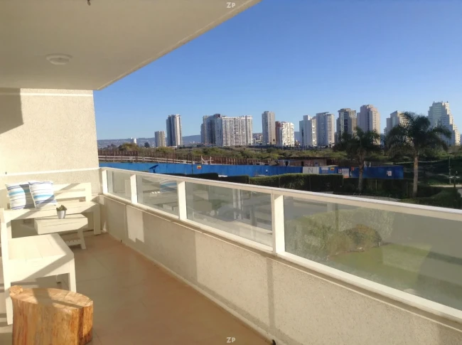 Amplio, lindo departamento amoblado - Bosques de Montemar