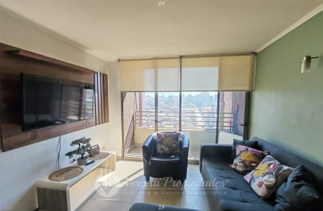 DEPARTAMENTO AMOBLADO EN ARRIENDO – Metro Santa Isabel
