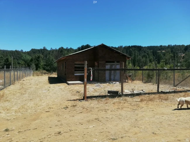 Vendo Terreno con Casa Prefabricada en Sector La Paz, Loncoche