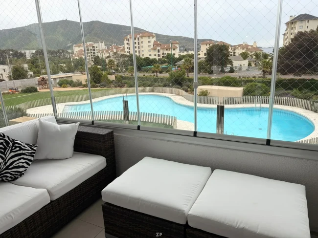 Se vende hermoso departamento amoblado en Las Brisas de Puyai, Papudo