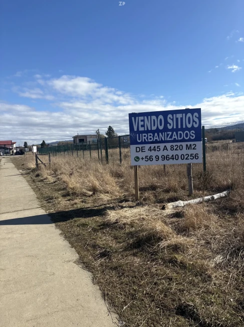 Venta de terrenos urbanizados en Punta Arenas, ubicación privilegiada. 