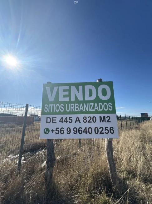 Venta de terrenos urbanizados en Punta Arenas, ubicación privilegiada. 