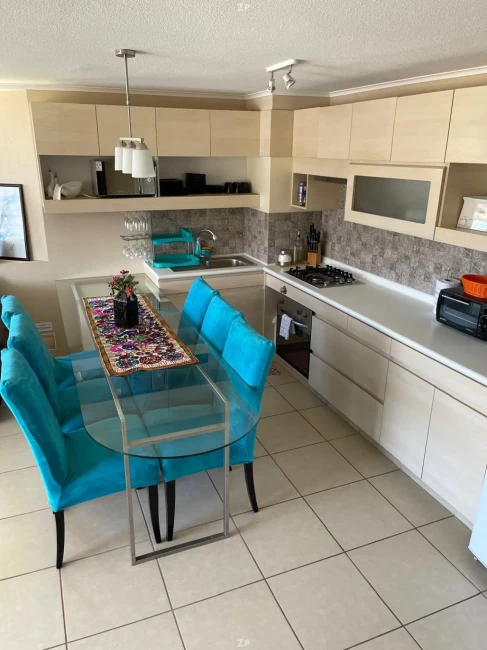 Hermoso departamento amoblado en Condominio Laguna Bahía, Algarrobo