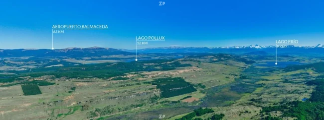Parcela 5.000 m2 en sector Cerro Negro, Km 14, Coyhaique - rol propio, servidumb