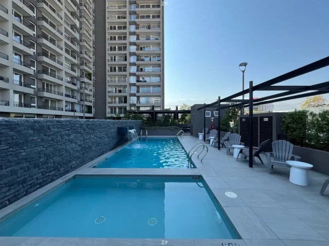 arriendo departamento 2 dormitorios ñuñoa 2 Terrazas, Piscina