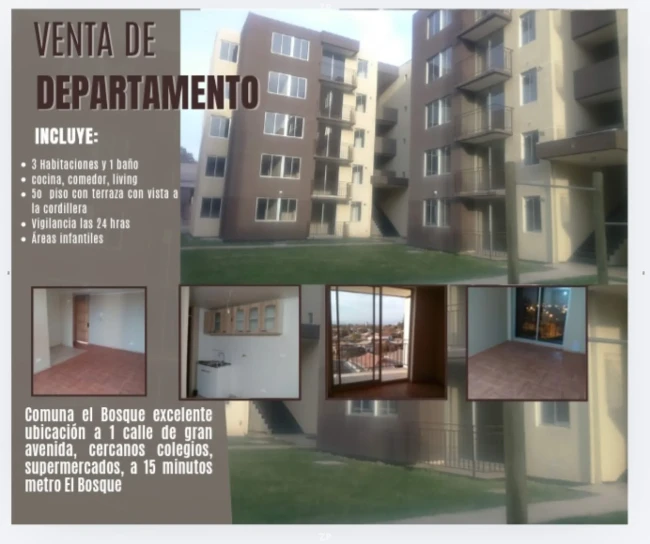 Venta departamento 
