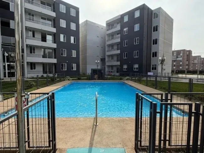 Departamento nuevo con tres habitaciones dos baños y estacionamiento