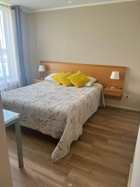 Hermoso departamento amoblado en Condominio Laguna Bahía, Algarrobo